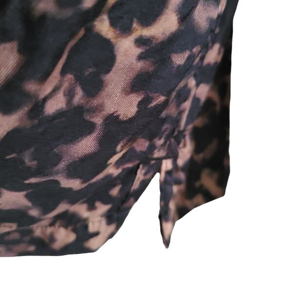 ALLSAINTS‎ Tortoiseshell Print Button Down Long Sleeve Shirt MS097T Men's Medium - Picture 7 of 14